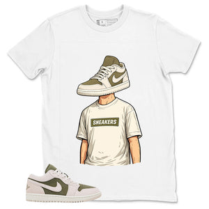 Green Medium Olive 1s Zadago Shirt Sneakerhead Graphic