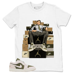 Green Medium Olive 1s Zadago Shirt Sole Boss Graphic