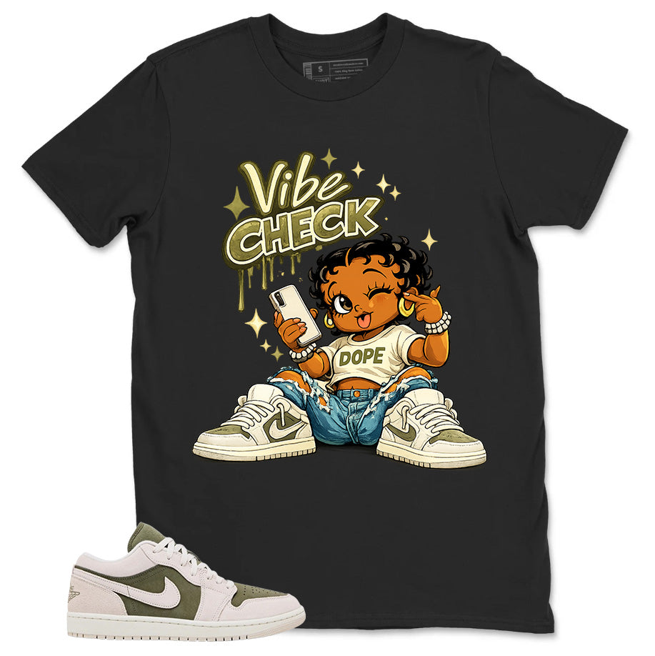 Green Medium Olive 1s Zadago Shirt Vibe Check Graphic