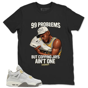 Grey Photon Dust 4s Zadago Shirt 99 Problems Graphic