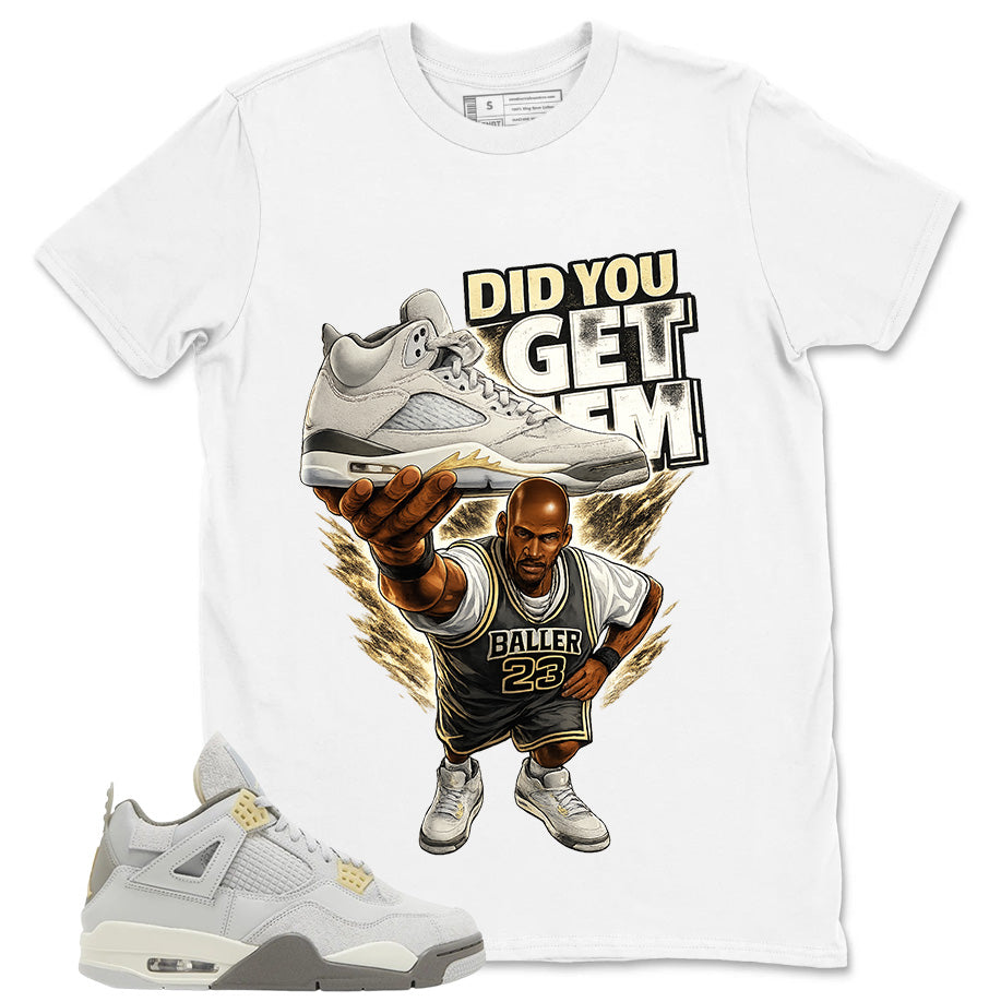 Grey Photon Dust 4s Zadago Shirt Did You Get Em Graphic