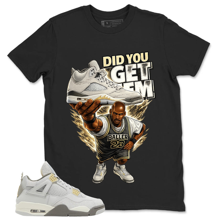 Grey Photon Dust 4s Zadago Shirt Did You Get Em Graphic