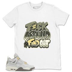 Grey Photon Dust 4s Zadago Shirt Fck Around Find Out Graphic