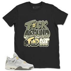 Grey Photon Dust 4s Zadago Shirt Fck Around Find Out Graphic