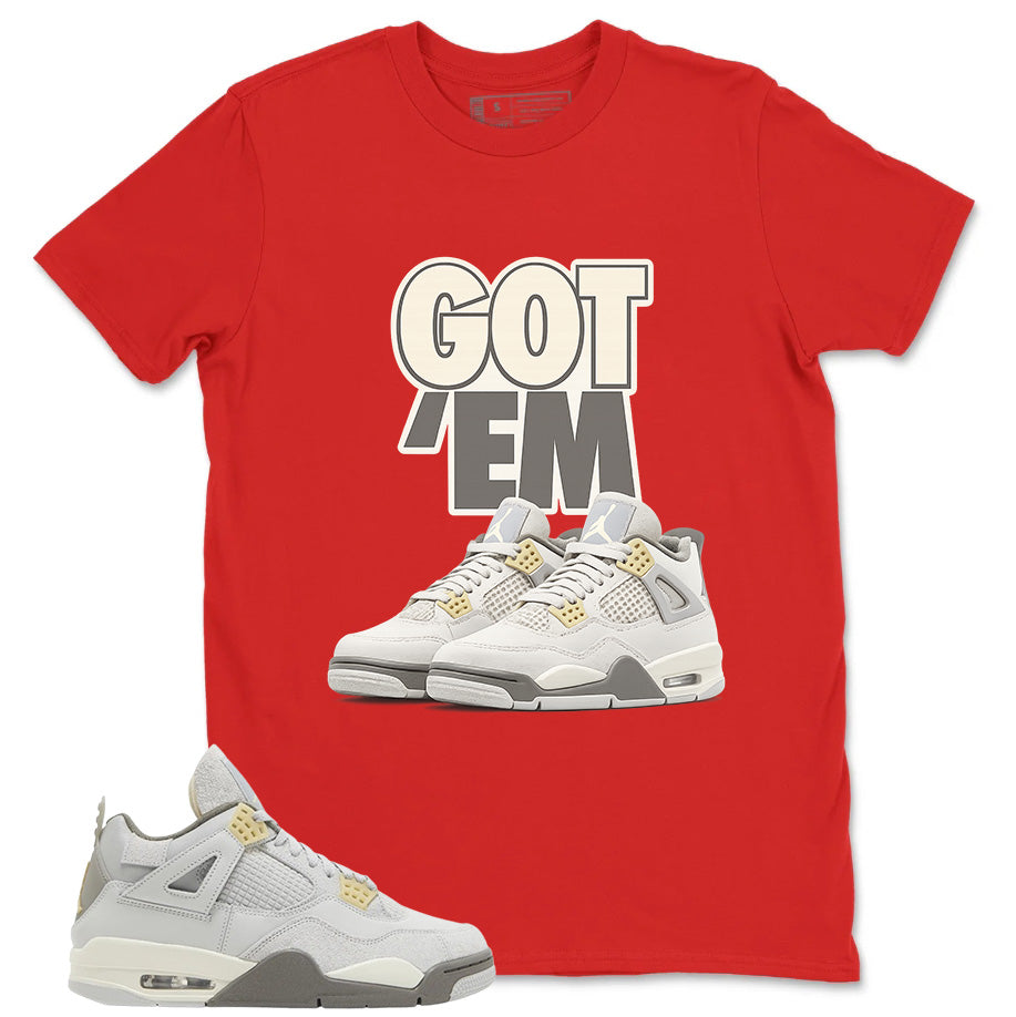 Grey Photon Dust 4s Zadago Shirt Got 'Em Sneaker Graphic