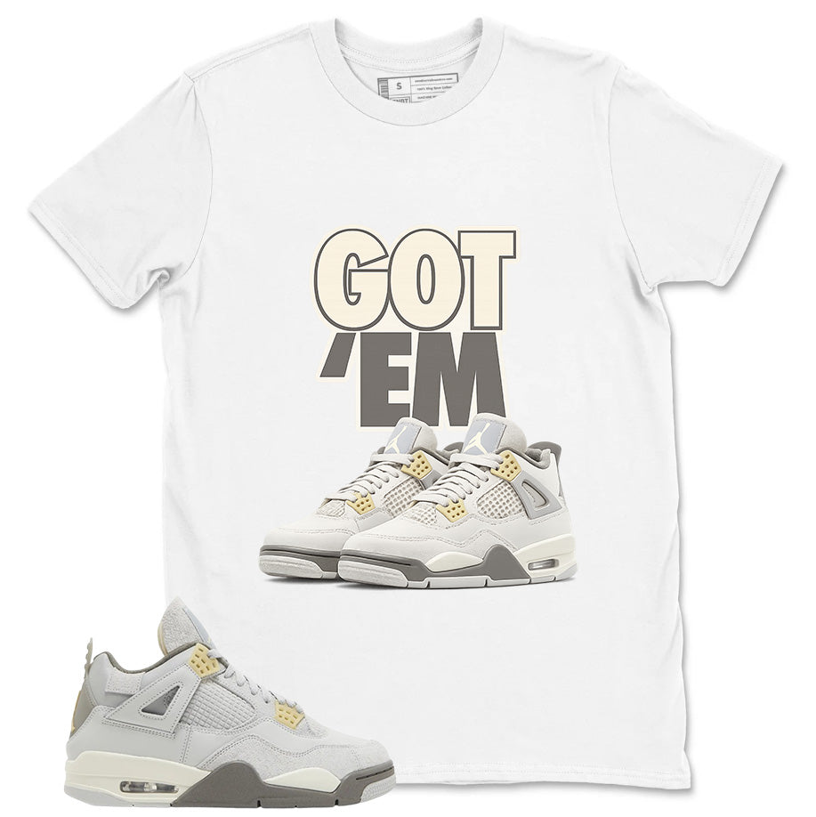 Grey Photon Dust 4s Zadago Shirt Got 'Em Sneaker Graphic