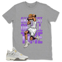 Grey Photon Dust 4s Zadago Shirt Greatest Of All Time Graphic