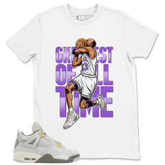 Grey Photon Dust 4s Zadago Shirt Greatest Of All Time Graphic