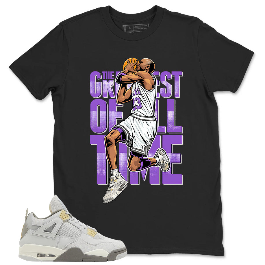 Grey Photon Dust 4s Zadago Shirt Greatest Of All Time Graphic