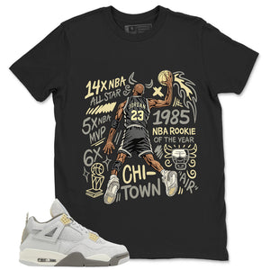 Grey Photon Dust 4s Zadago Shirt Jordan 23 All Star Graphic