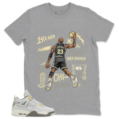 Grey Photon Dust 4s Zadago Shirt Jordan 23 All Star Graphic