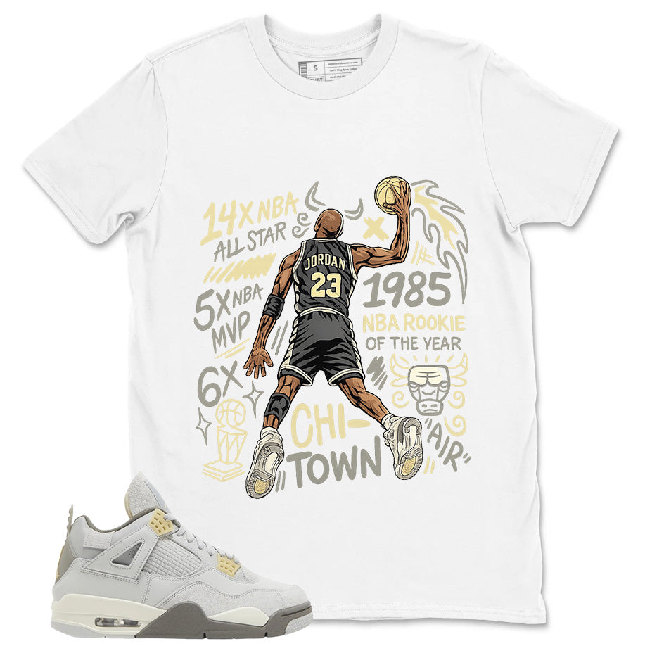 Grey Photon Dust 4s Zadago Shirt Jordan 23 All Star Graphic