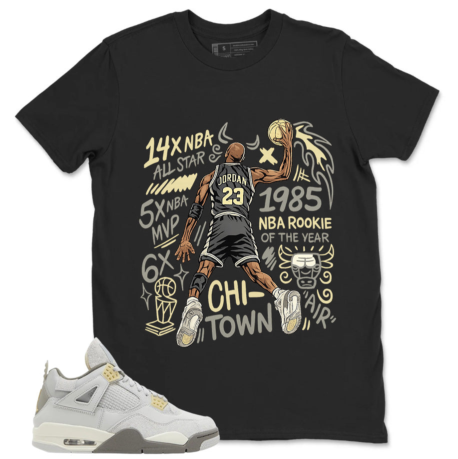 Grey Photon Dust 4s Zadago Shirt Jordan 23 All Star Graphic