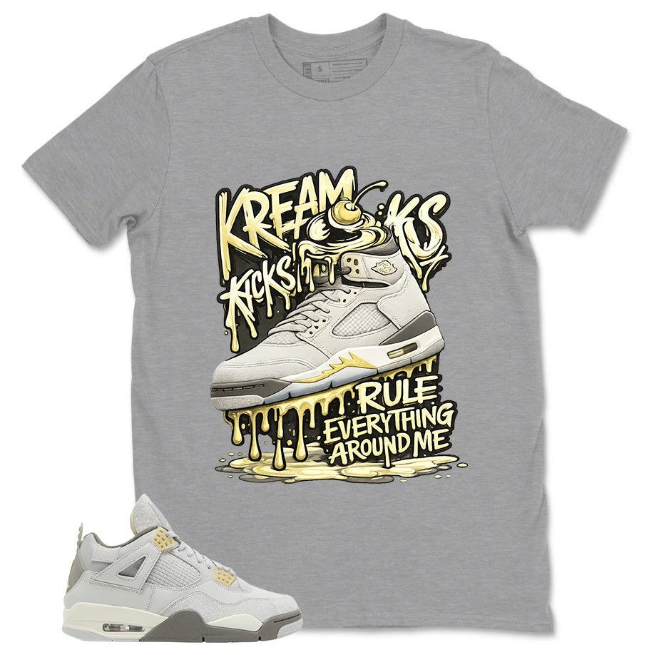Grey Photon Dust 4s Zadago Shirt Kream Kicks Graphic