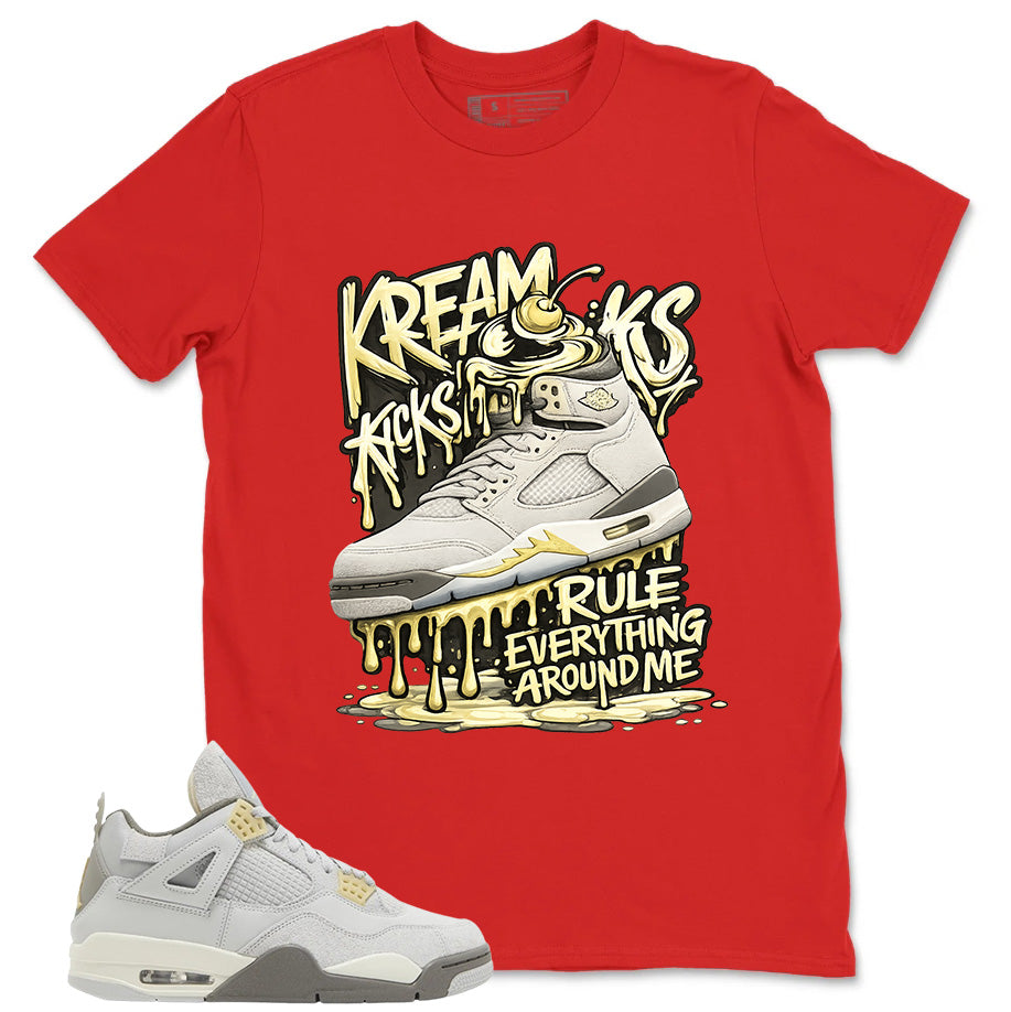 Grey Photon Dust 4s Zadago Shirt Kream Kicks Graphic