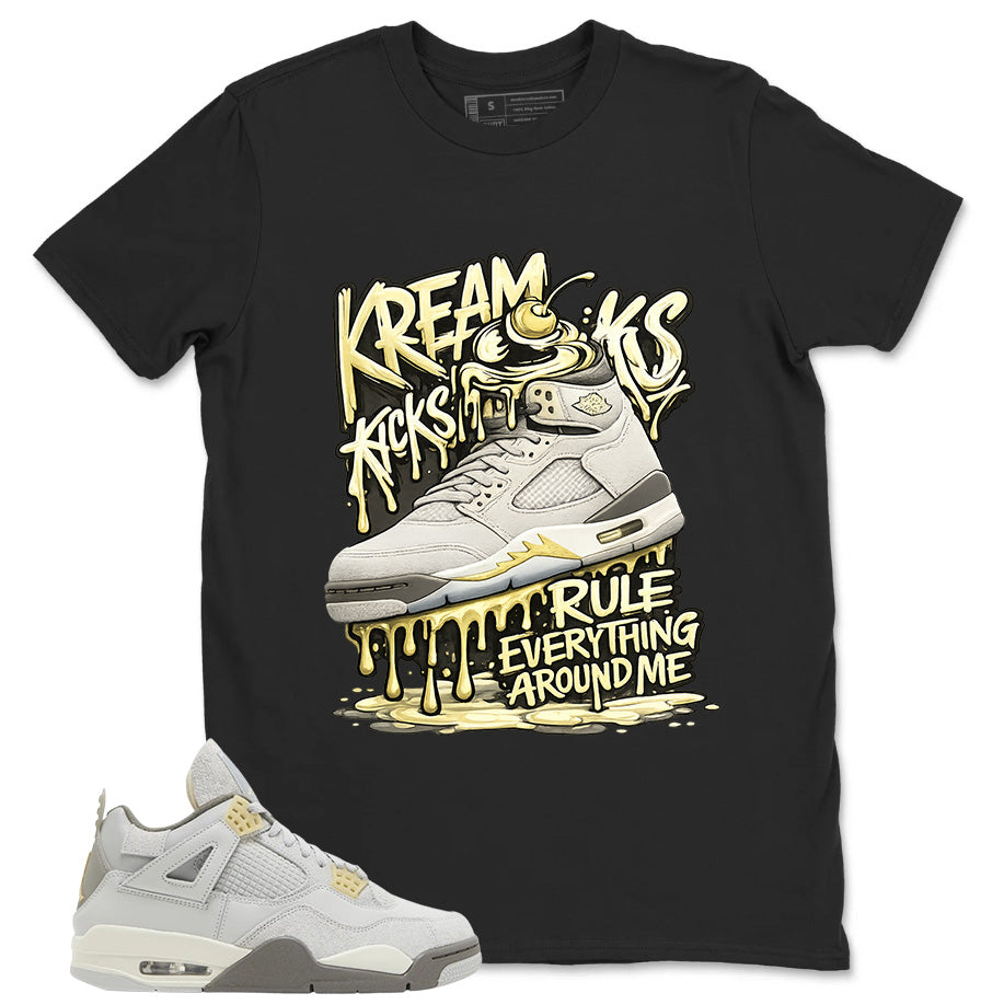 Grey Photon Dust 4s Zadago Shirt Kream Kicks Graphic