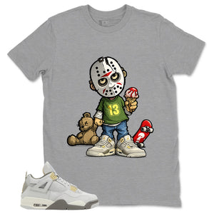 Grey Photon Dust 4s Zadago Shirt Little Jason Graphic