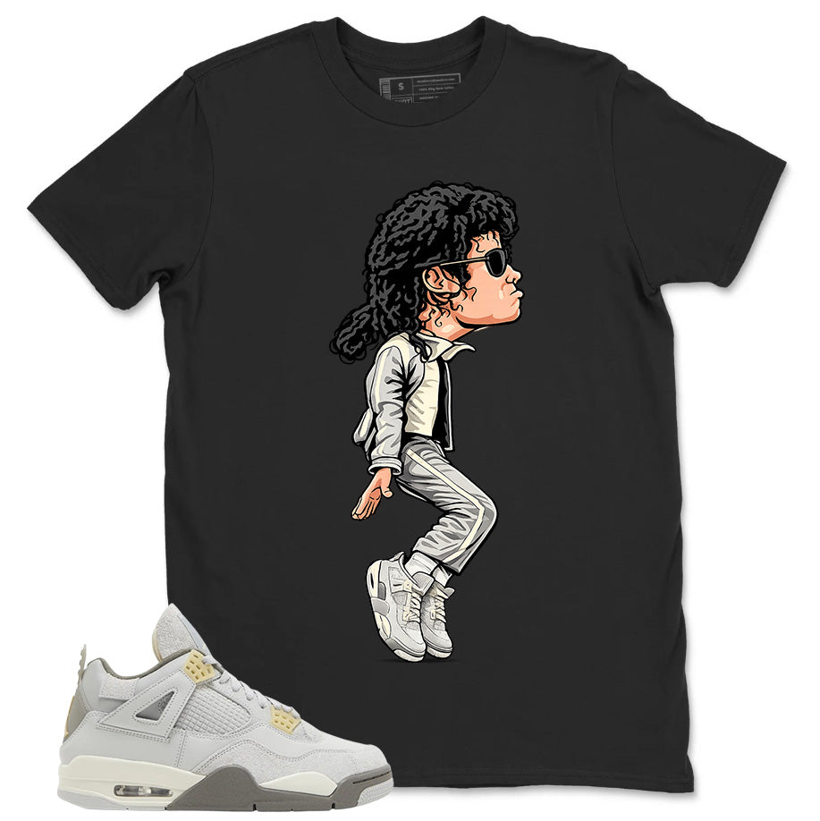 Grey Photon Dust 4s Zadago Shirt M.Jackson Tiptoe Graphic