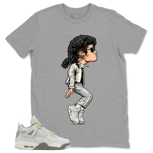Grey Photon Dust 4s Zadago Shirt M.Jackson Tiptoe Graphic
