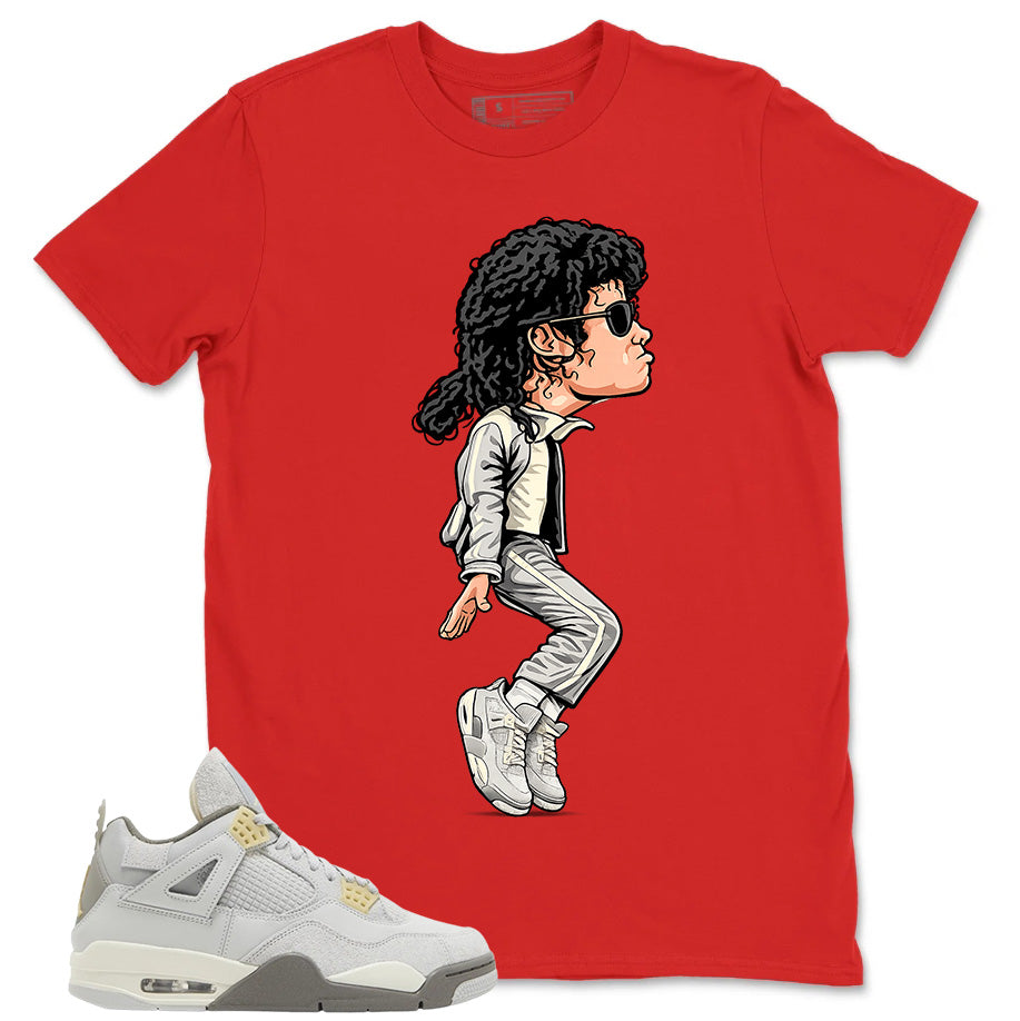 Grey Photon Dust 4s Zadago Shirt M.Jackson Tiptoe Graphic