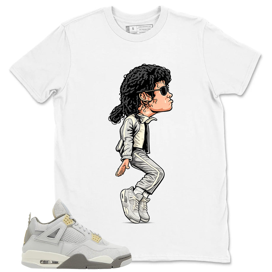 Grey Photon Dust 4s Zadago Shirt M.Jackson Tiptoe Graphic