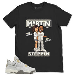 Grey Photon Dust 4s Zadago Shirt Martin Steppin Graphic