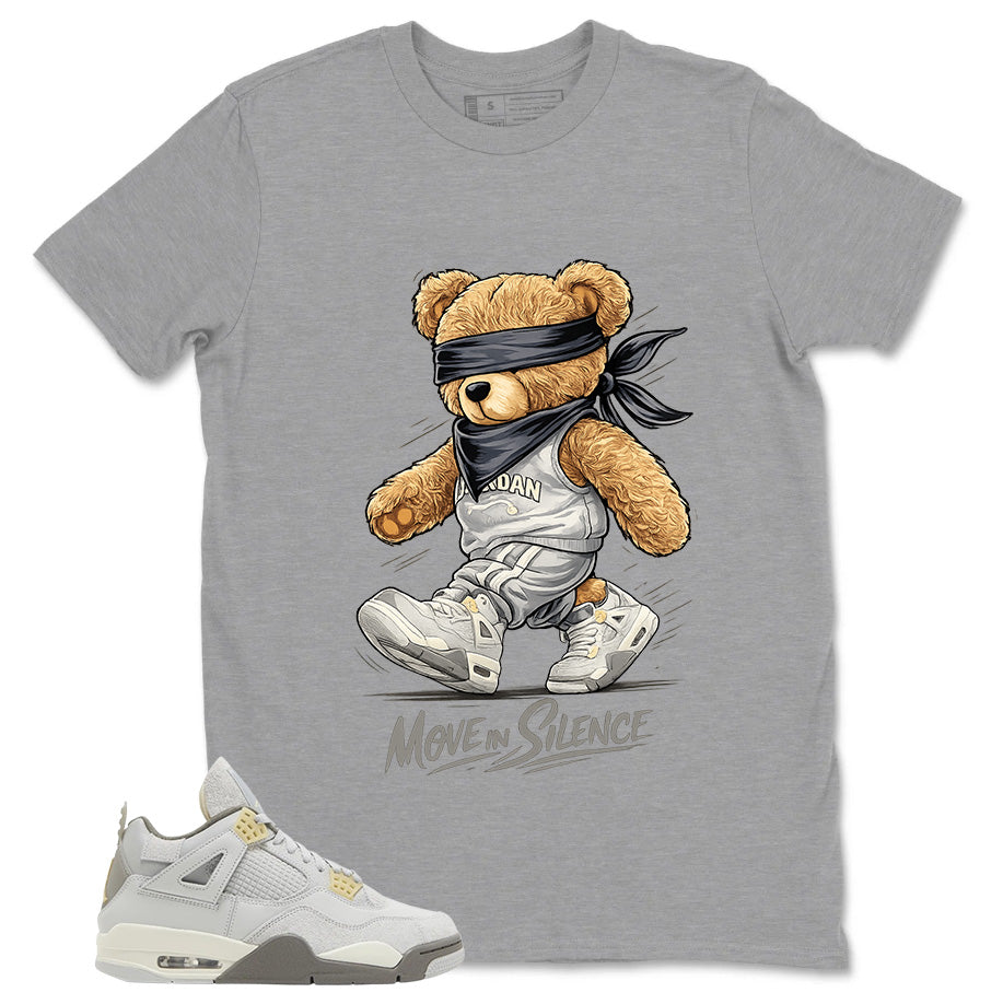 Grey Photon Dust 4s Zadago Shirt Move In Silence Graphic