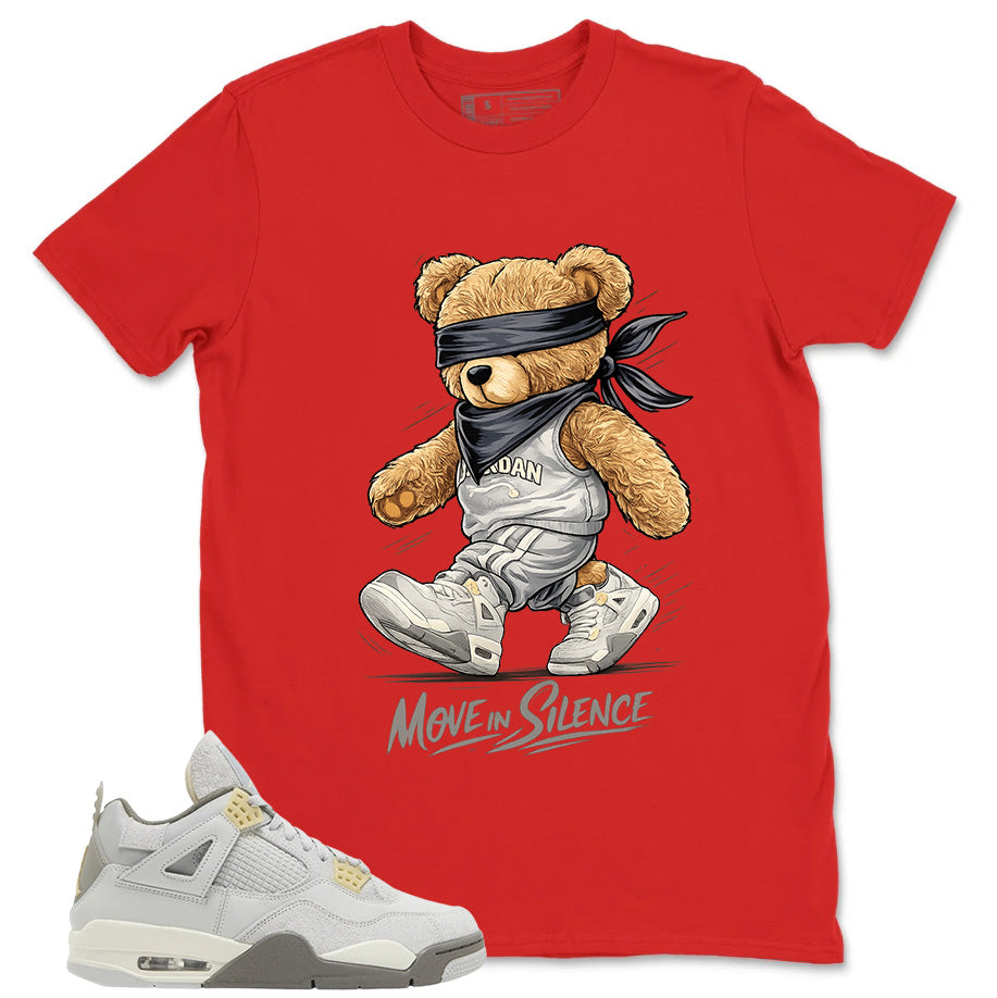 Grey Photon Dust 4s Zadago Shirt Move In Silence Graphic