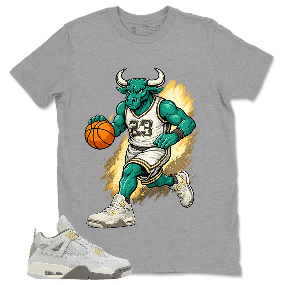 Grey Photon Dust 4s Zadago Shirt Raging Bull Graphic