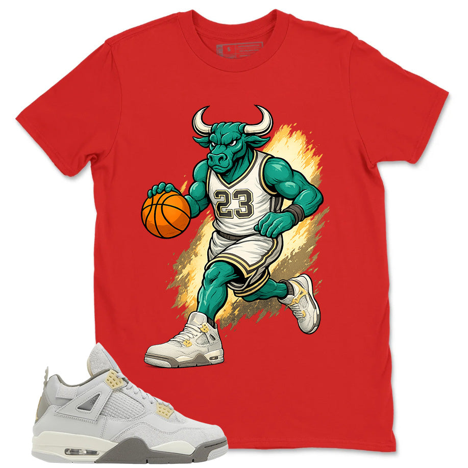 Grey Photon Dust 4s Zadago Shirt Raging Bull Graphic