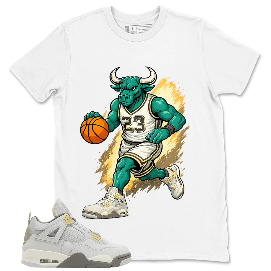 Grey Photon Dust 4s Zadago Shirt Raging Bull Graphic