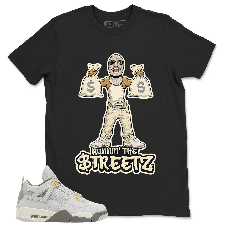 Grey Photon Dust 4s Zadago Shirt Runnin' The Street Graphic