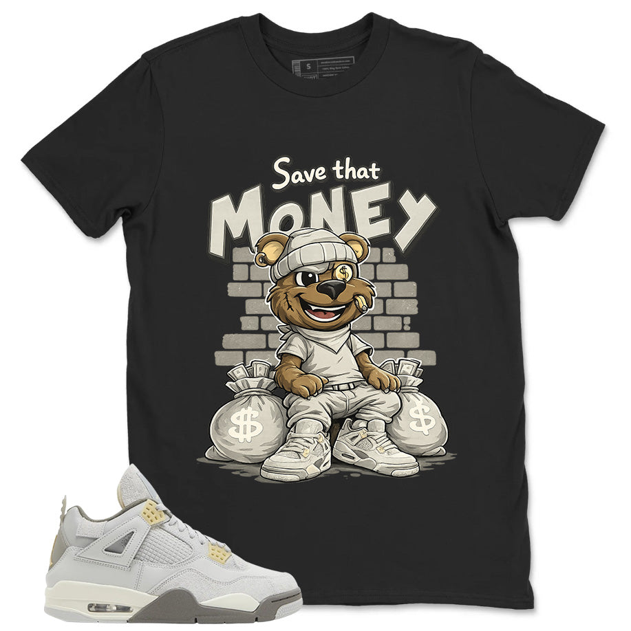Grey Photon Dust 4s Zadago Shirt Save That Money Graphic