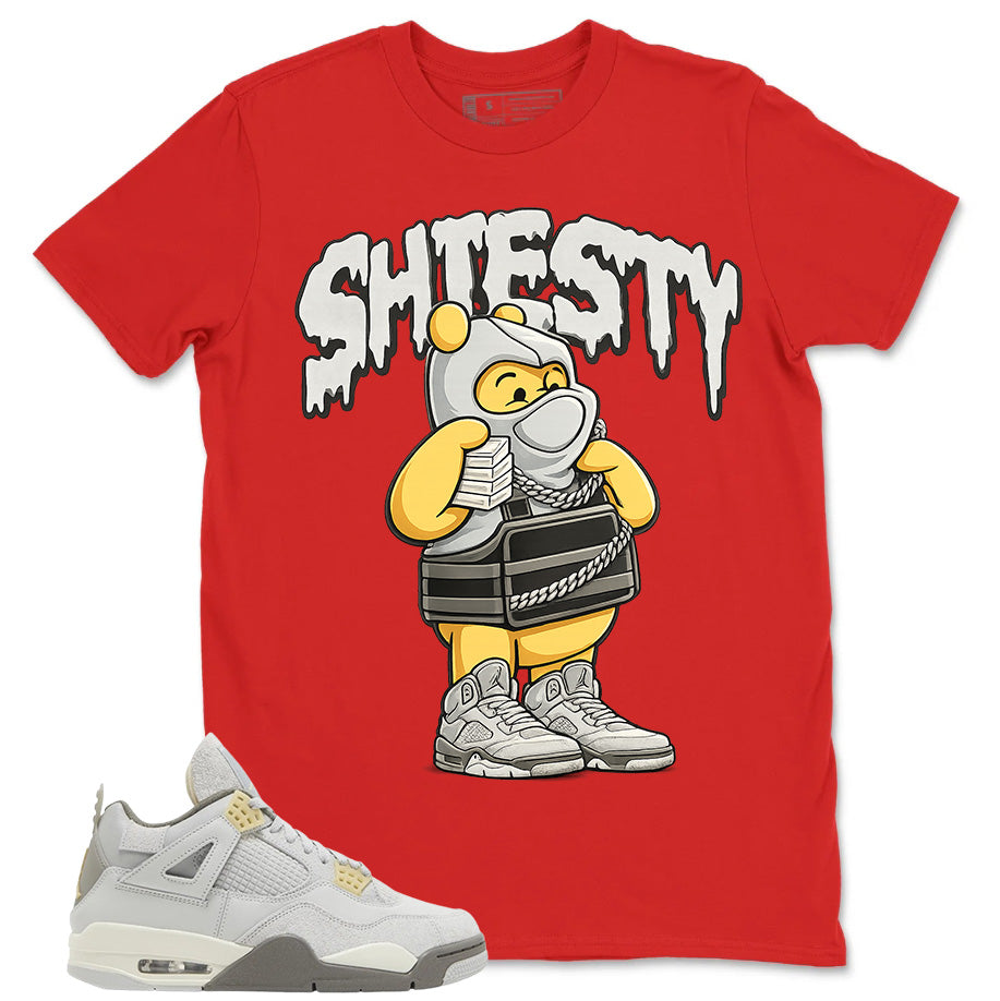 Grey Photon Dust 4s Zadago Shirt Shiesty Pooh Graphic