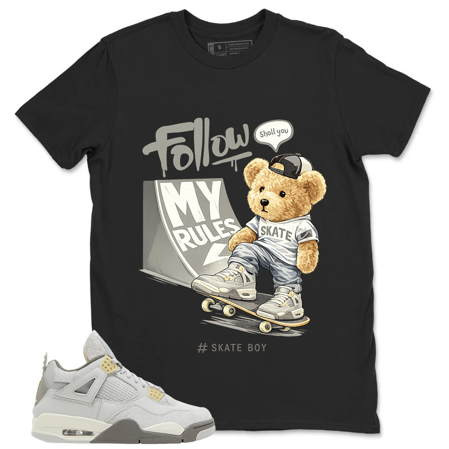 Grey Photon Dust 4s Zadago Shirt Skate Boy Graphic