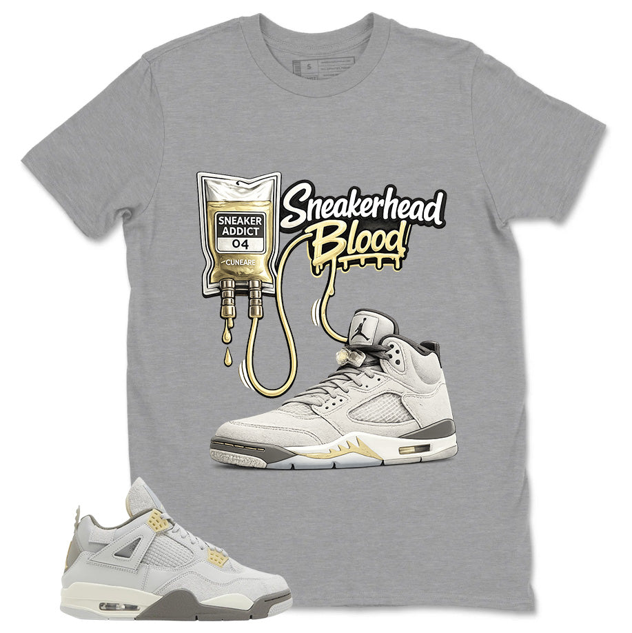 Grey Photon Dust 4s Zadago Shirt Sneakerhead Blood Graphic