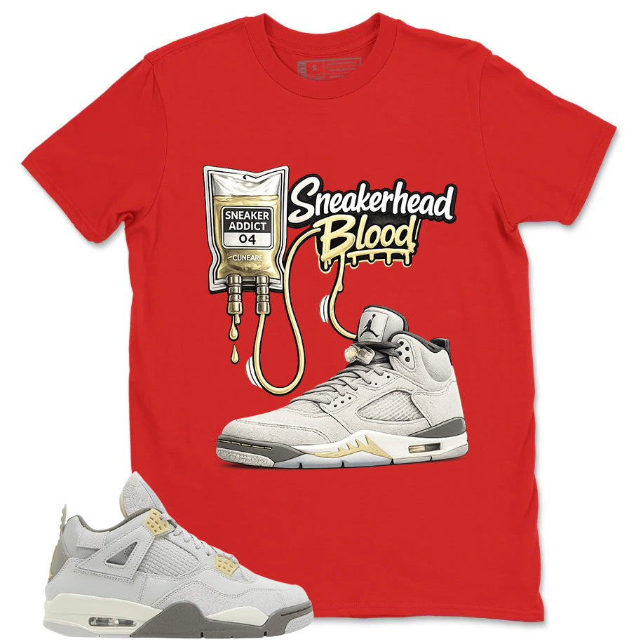Grey Photon Dust 4s Zadago Shirt Sneakerhead Blood Graphic