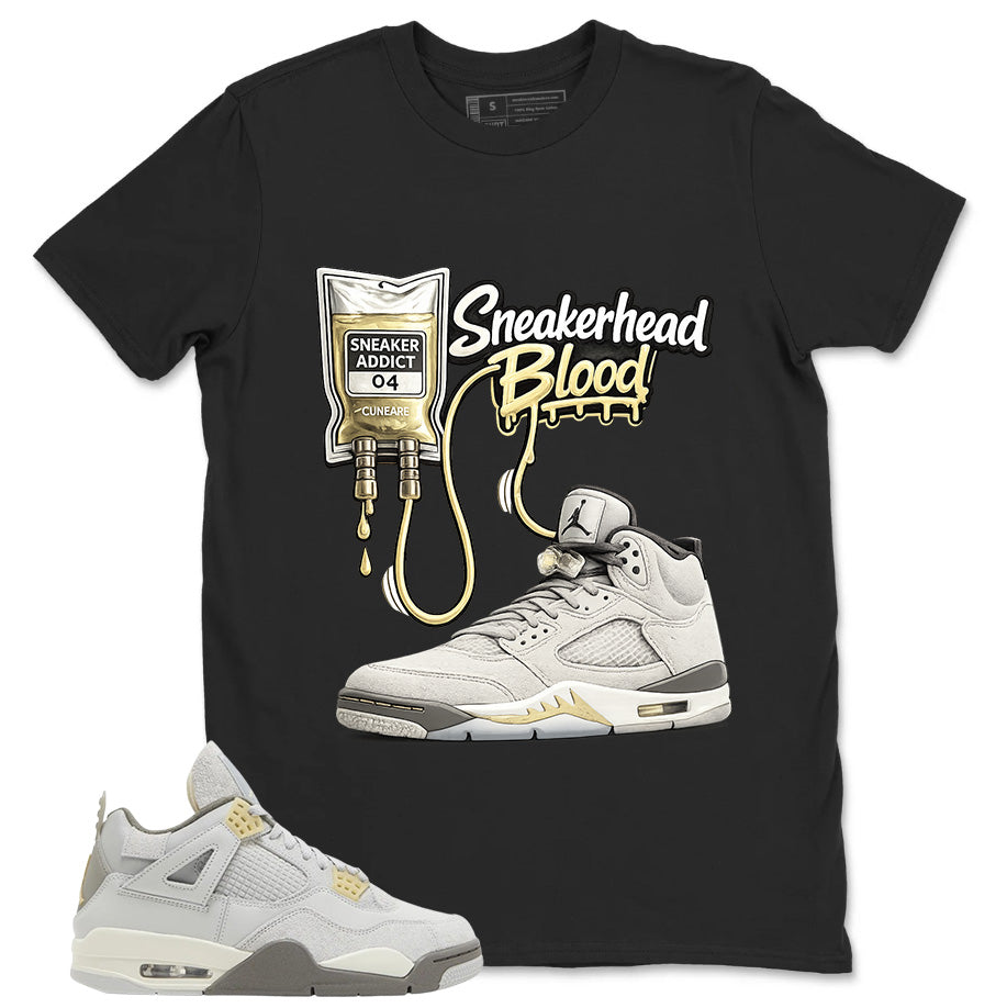 Grey Photon Dust 4s Zadago Shirt Sneakerhead Blood Graphic