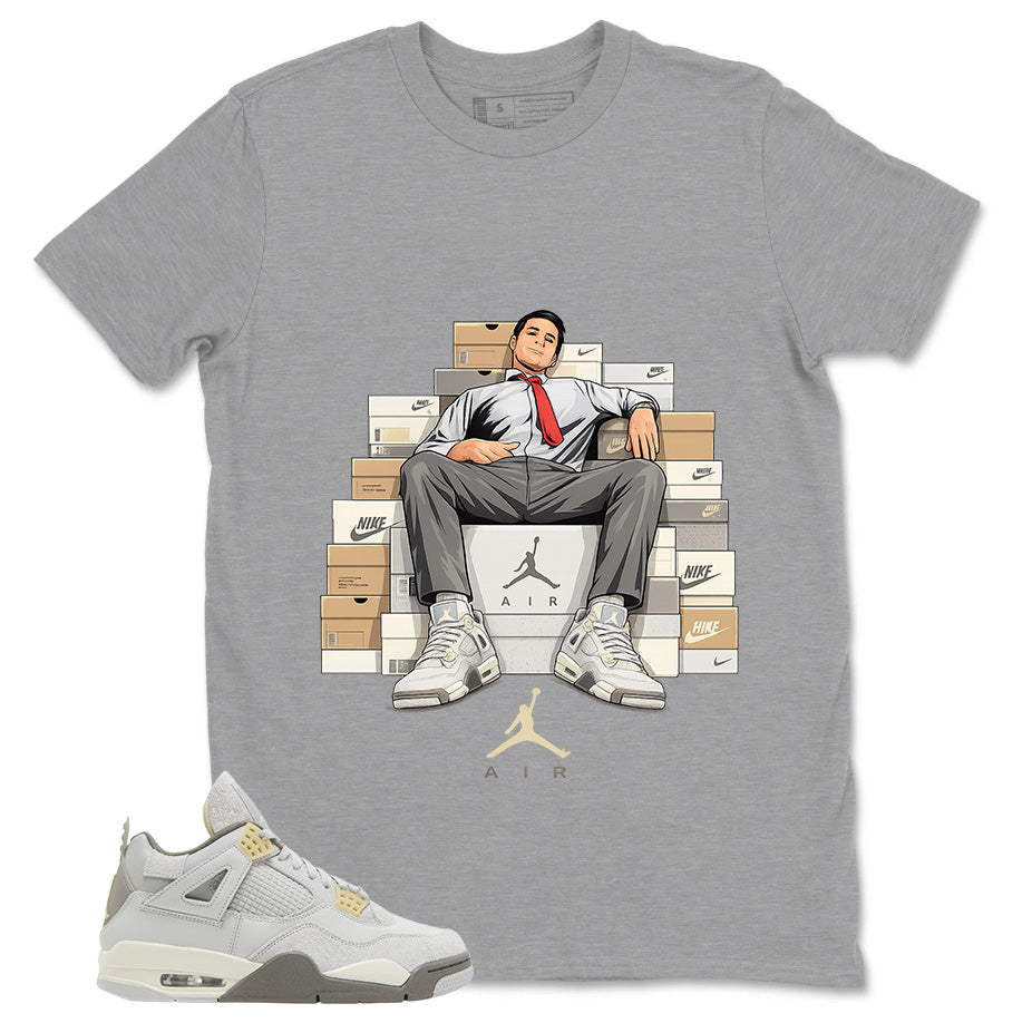 Grey Photon Dust 4s Zadago Shirt Sole Boss Graphic