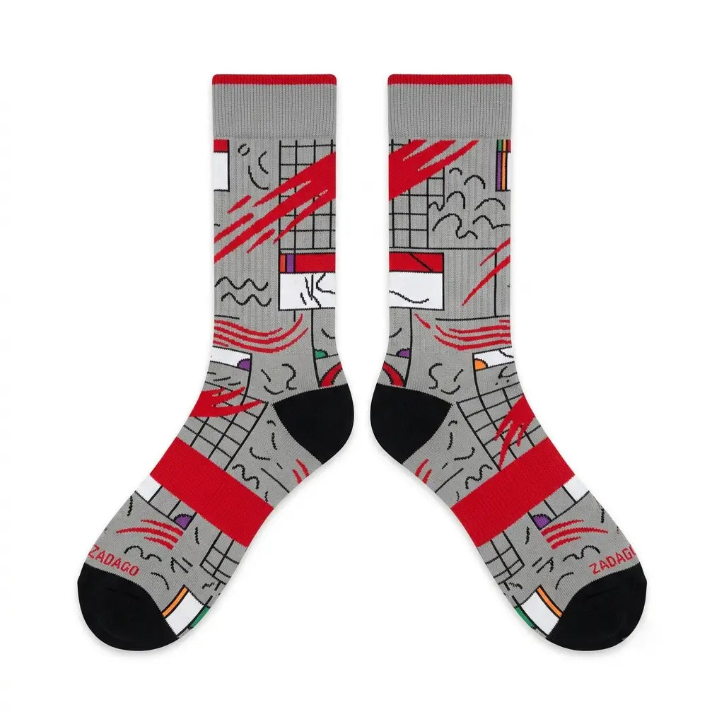 Hare Socks – Air Jordan 6 Retro Inspired Mid-Calf Unisex Crew Socks