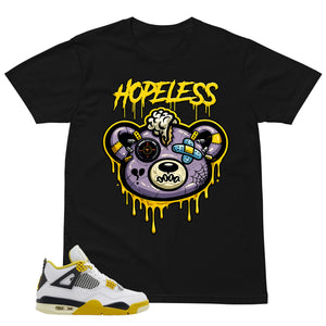Hopeless Shirt - Match Air Jordan 4 Vivid Sulfur