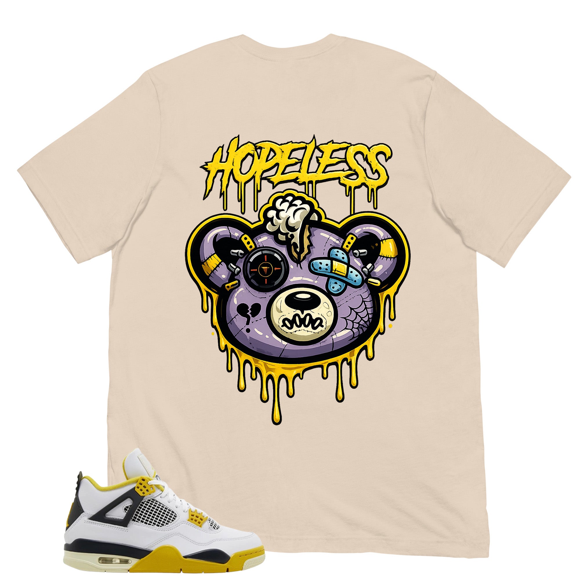 Hopeless Shirt - Match Air Jordan 4 Vivid Sulfur