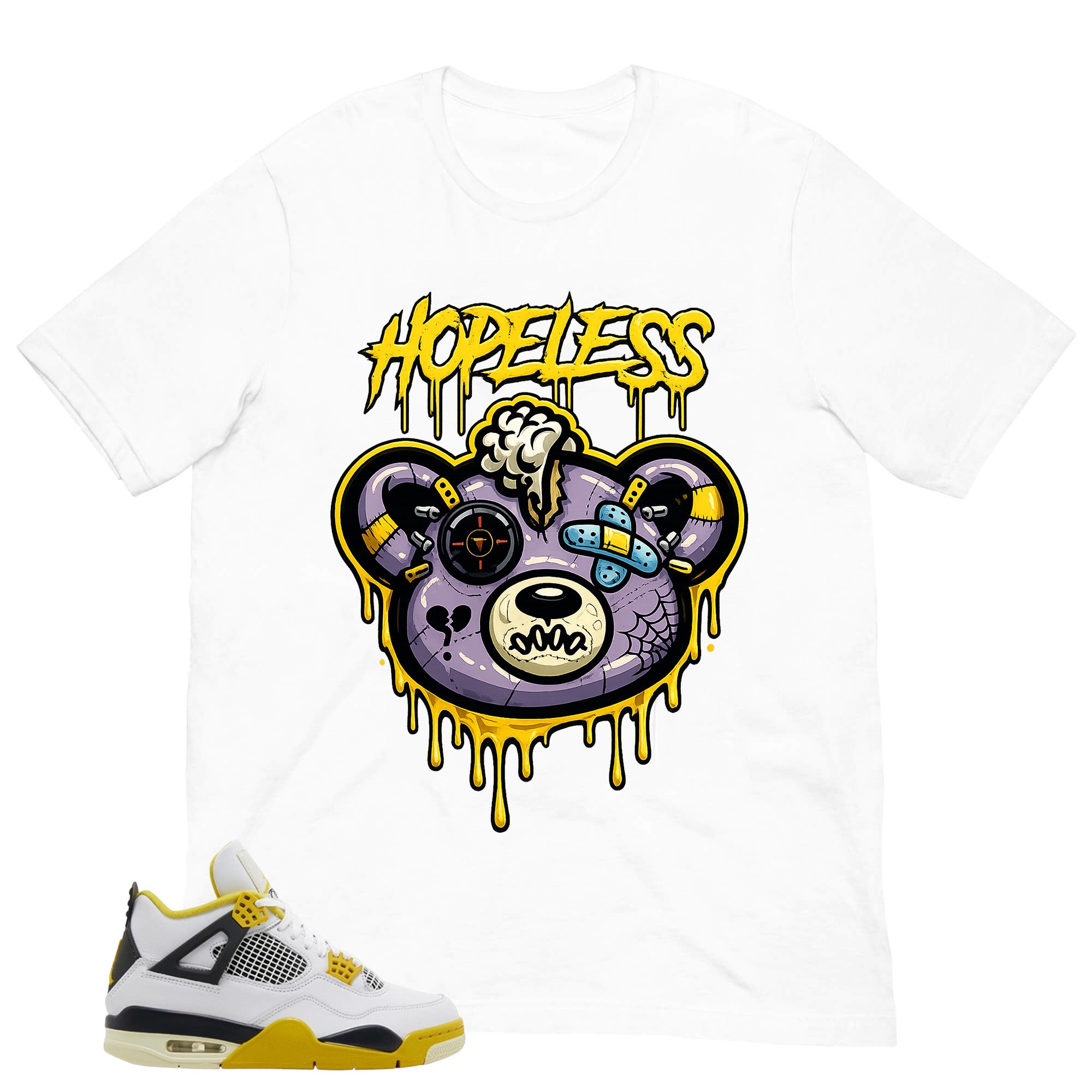 Hopeless Shirt - Match Air Jordan 4 Vivid Sulfur