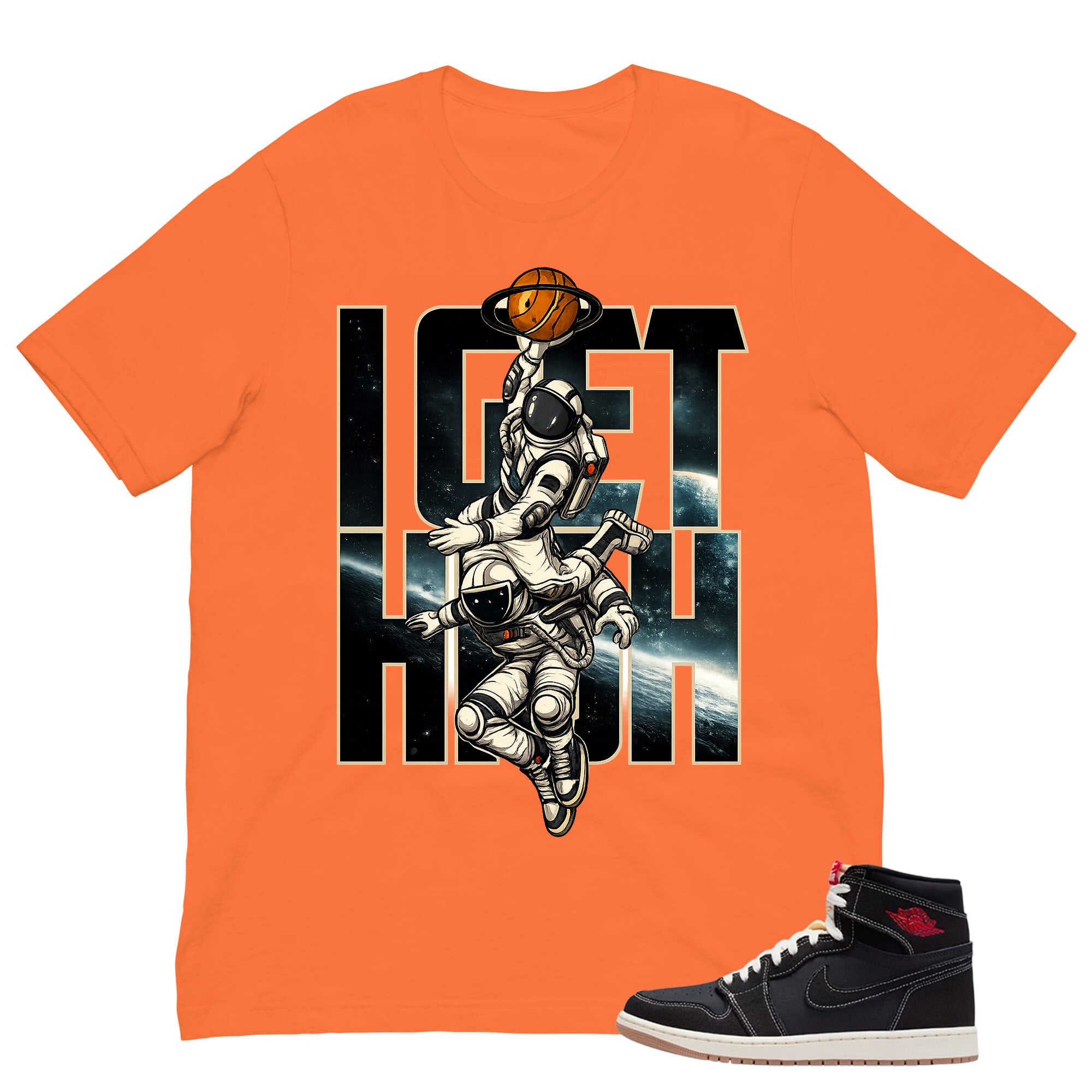 I Get High Shirt - Match Air Jordan 1 Flight Club