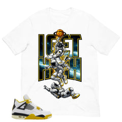 I Get High Shirt - Match Air Jordan 4 Vivid Sulfur