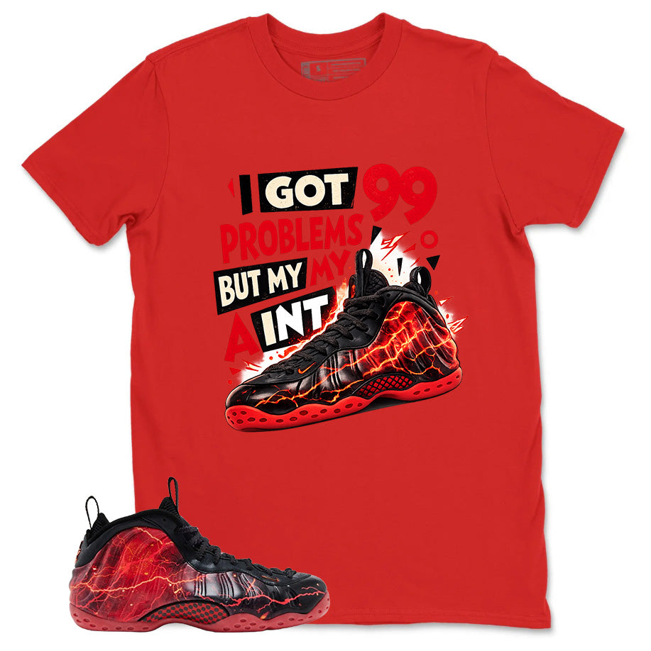 I Got 99 Problems Graphic Tee, Shirt to Match Air Foamposite Stranger Things, Air Foamposite Unisex Blue Shirt