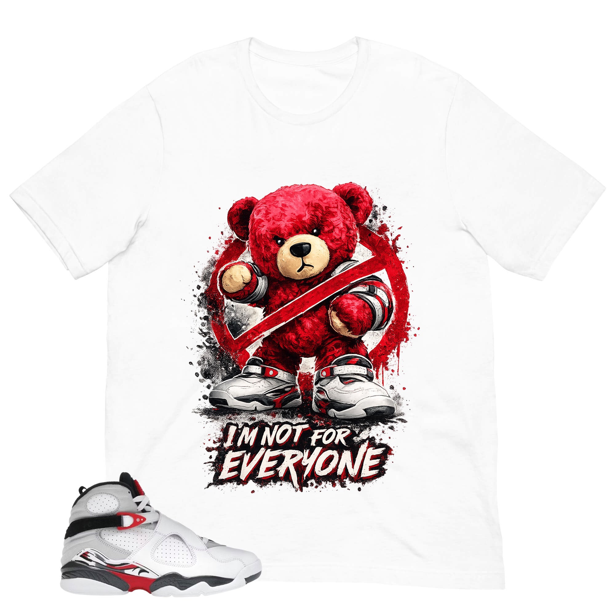 Graphic Tee to Matching 8s Bugs Bunny I'm Not For Everyone Shirt