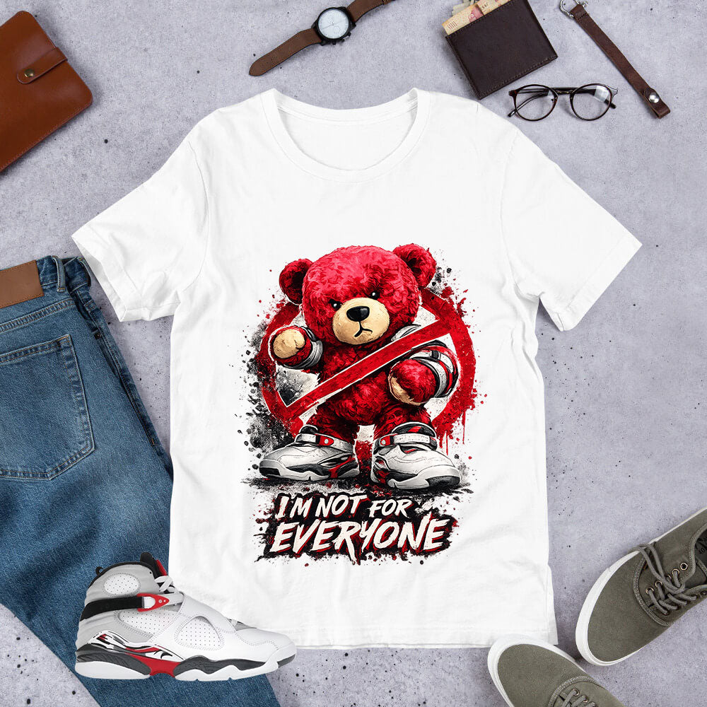 Graphic Tee to Matching 8s Bugs Bunny I'm Not For Everyone Shirt