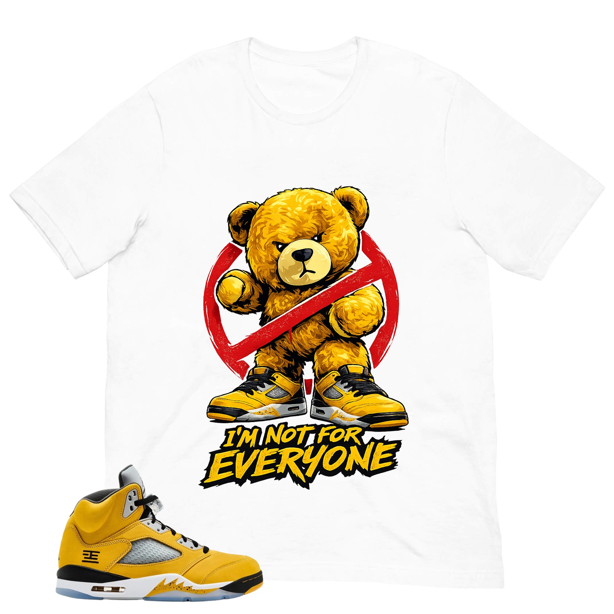 Graphic Tee to Matching T23 Tokyo 5s I'm Not For Everyone Shirt