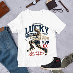 I'm Wearing Lucky Shoes MJ Shirt - Match Air Jordan 1 Flight Club